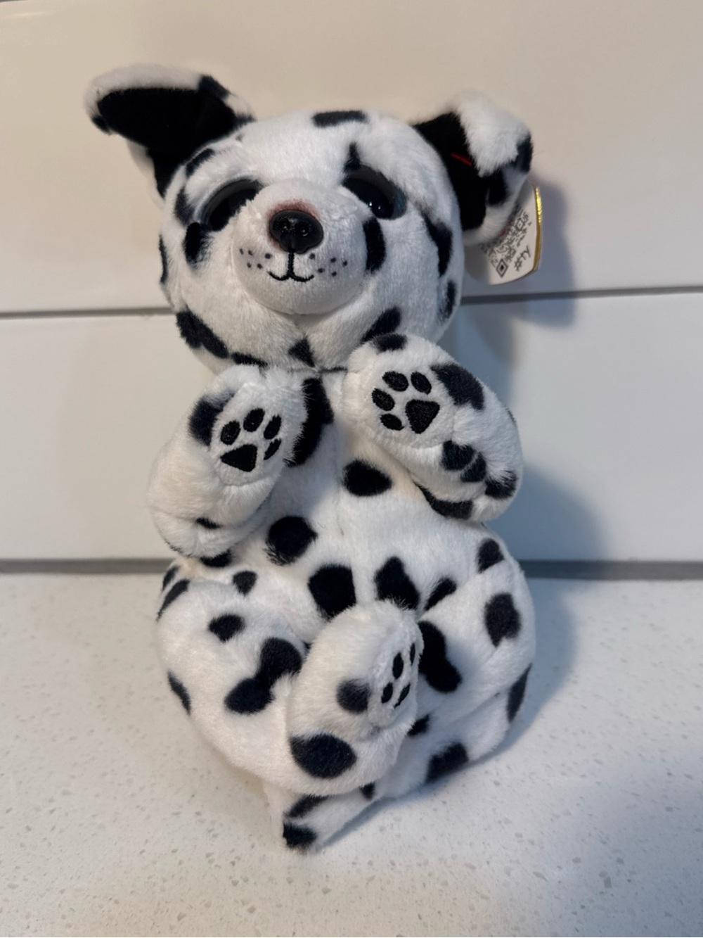 Black & White Spotted Plush Dalmatian